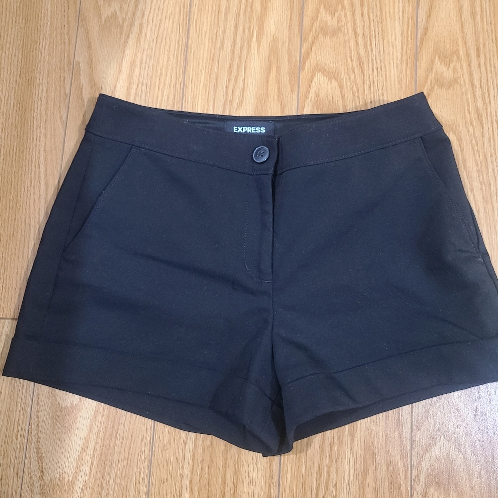 Express Women's Black Shorts
